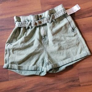 Urban Outfitters Sage High-Waisted Shorts